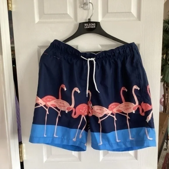 UNIQUE..Charleston Threads Mens Swim Shorts XL - Picture 2 of 12